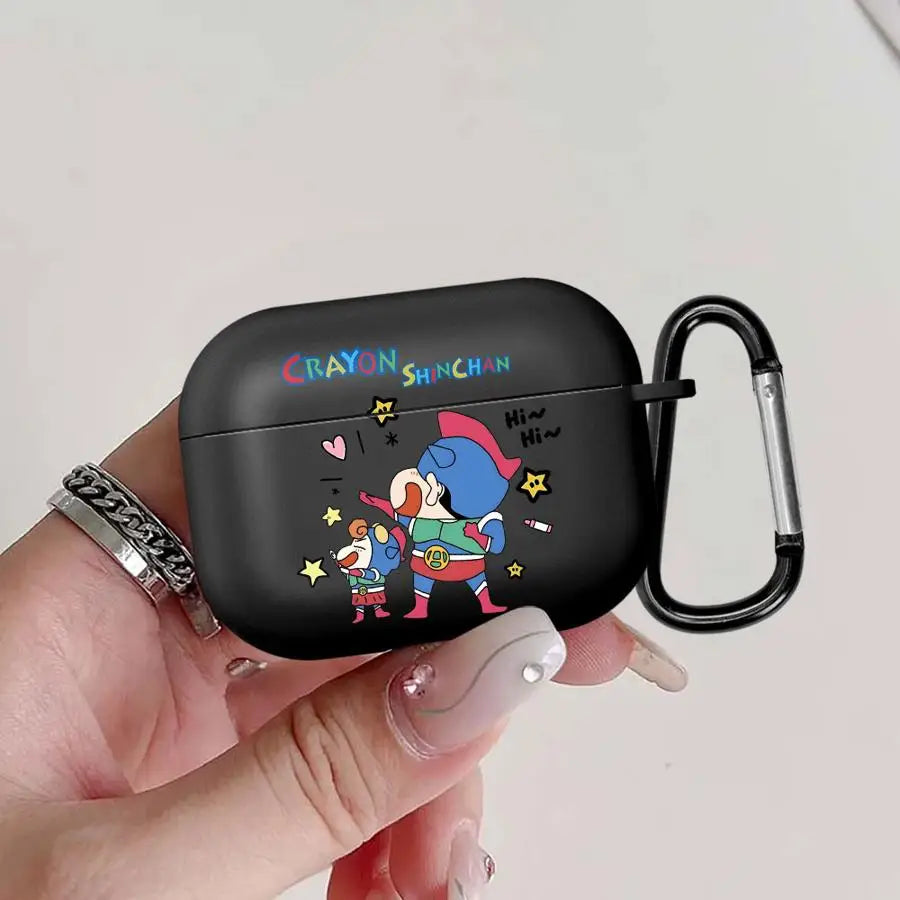 Étui Shin Dynamic Superman pour AirPods 1 Pro 2 3 4 Pro 3 Pro 2