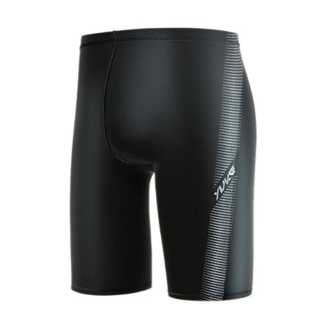 Short de bain homme YUKE, taille asiatique, longueur genou, idéal pour la compétition et l'entraînement. Séchage rapide, imprimé.