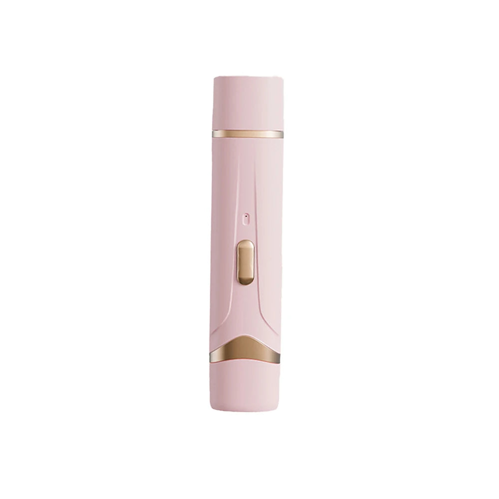 Rasoir électrique 2 en 1 pour femmes, épilation indolore, tondeuse corporelle rechargeable, épilateur pour aisselles et moustache