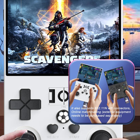 Console de jeux vidéo portable rétro R36 PRO (Open Source) sous Linux, écran IPS 3,5 pouces, 128 Go de stockage, jeux R36S
