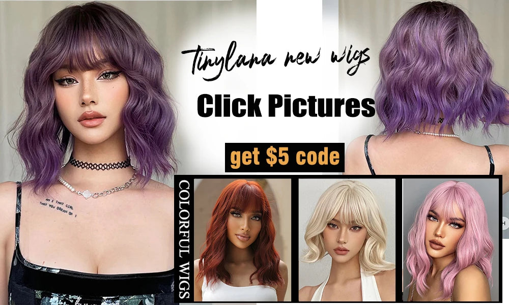 Perruque synthétique blanche, blonde et grise avec frange, coupe courte et lisse, idéale pour le cosplay et le quotidien. Cheveux naturels et résistants à la chaleur.