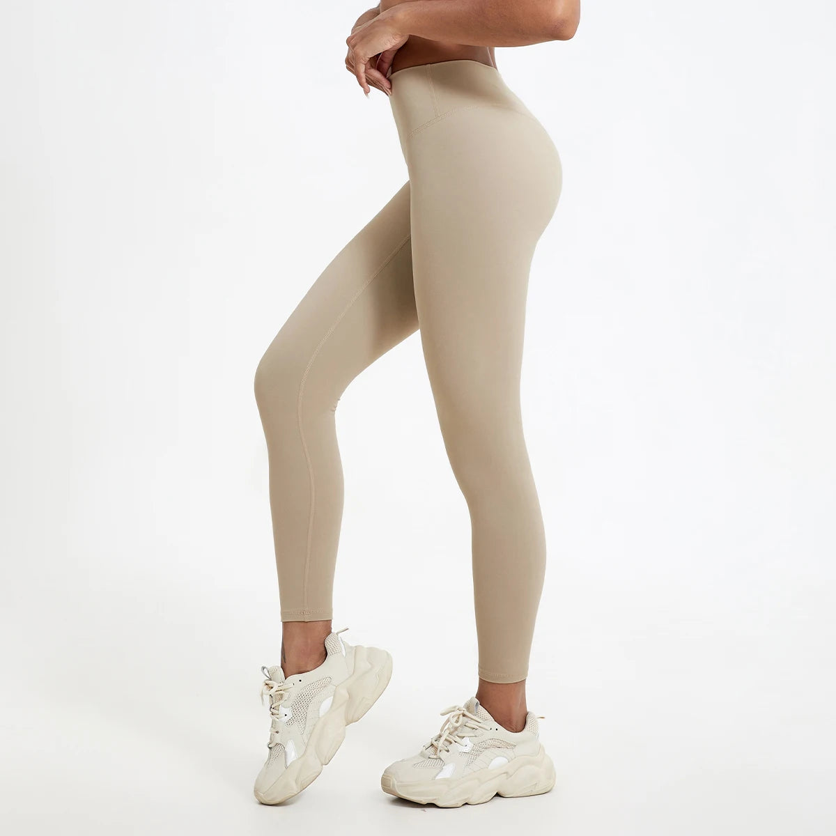 Leggings taille haute Hearuisavy en tissu ultra doux, séchage rapide, parfaits pour la gym, le yoga et la course à pied. Effet push-up.