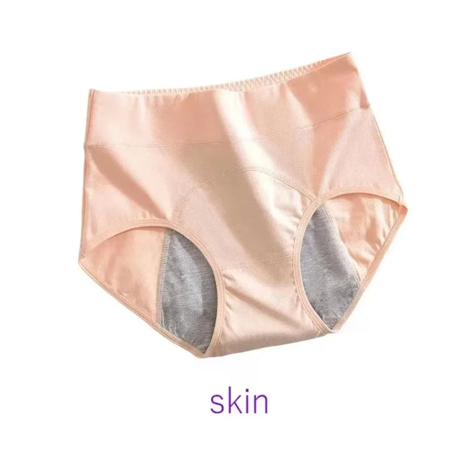 Culottes menstruelles en coton, culottes menstruelles taille haute, sous-vêtements menstruels anti-fuites, culottes menstruelles