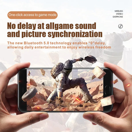 Fone Bluetooth Earphones Wireless Headphones Magnetic Sport Neckband Neck-hanging TWS Earbuds Wireless Blutooth Headset with Mic