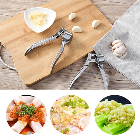 Presse-ail, broyeur, hachoir, presse-ail manuel en acier inoxydable, accessoire de cuisine