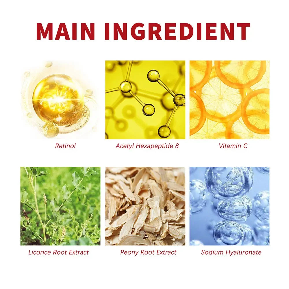 Crème liftante raffermissante au rétinol et au collagène pour lisser les rides et hydrater le visage. Produits éclaircissants et unifiants pour la peau.