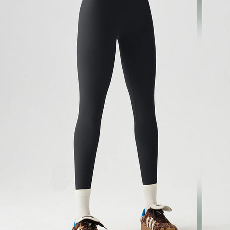 Leggings de sport et de fitness BIVIGAOS Printemps-Été, colorés, sans coutures, effet peau de requin, fins, élastiques et moulants.