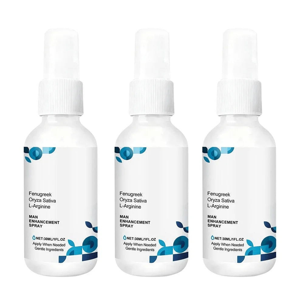 Spray stimulant pour hommes de 30 ml. Soin intime masculin. Agit rapidement et procure un soutien durable.