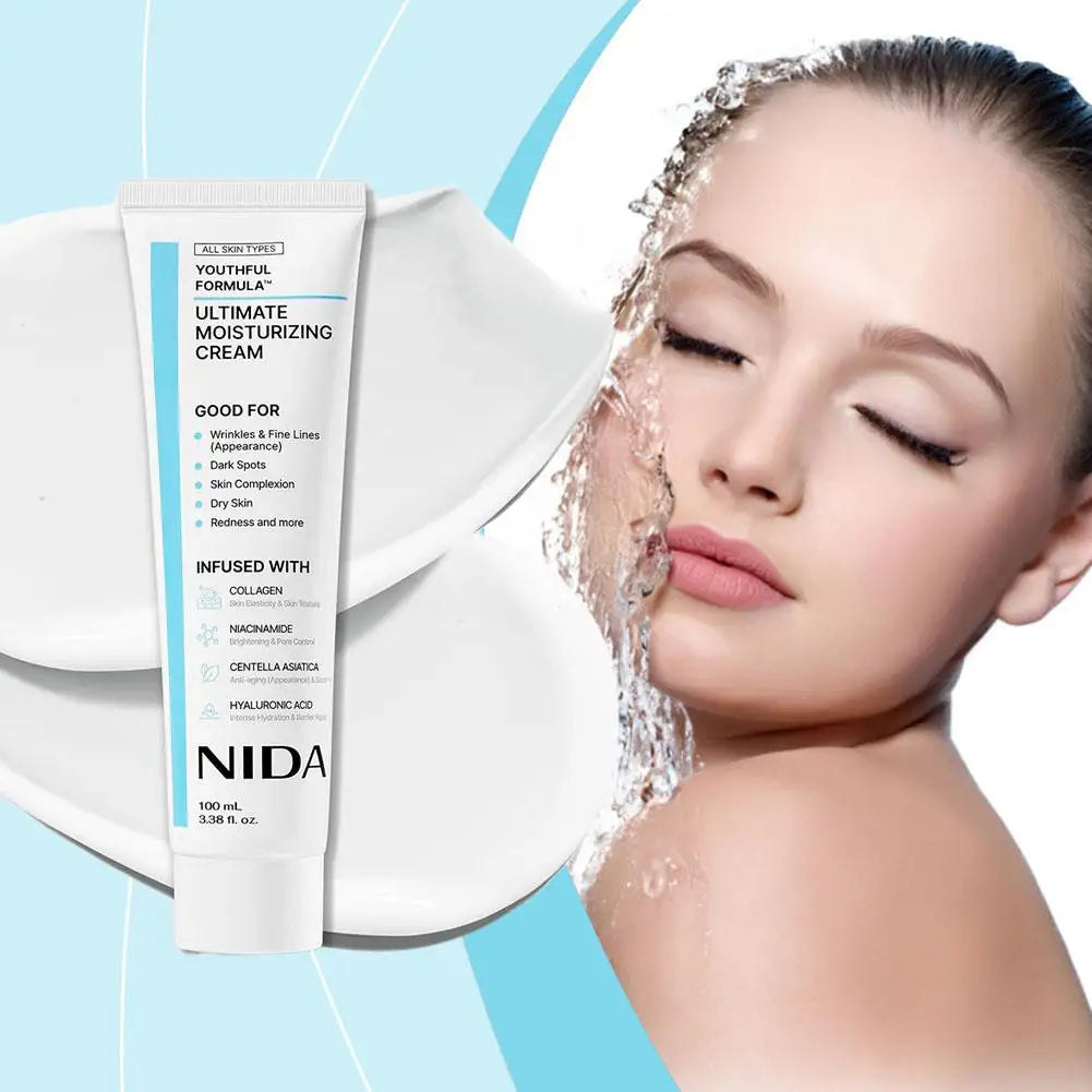 Crème hydratante ultime NIDA de Corée, anti-âge, à l'essence de propolis et au rétinol, revitalisante pour les yeux, soin hydratant intense pour la peau