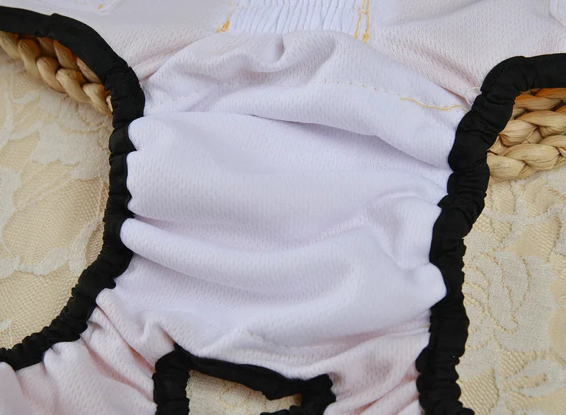 Culottes hygiéniques réutilisables et lavables pour petits chiens, couches pour chiens femelles, culottes physiologiques pour chats mâles, menstruation des animaux de compagnie