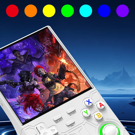 Nouvelle console de jeux portable ultra rétro R36, écran 4 pouces, système Linux open-source, 128 Go, lecteur vidéo portable.