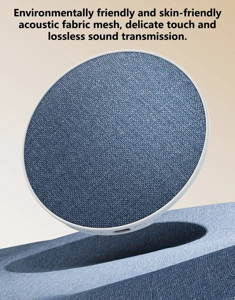 Aide au sommeil par haut-parleur d'oreiller à ultrasons, son dynamique haute qualité, enceinte Bluetooth papillon 2026