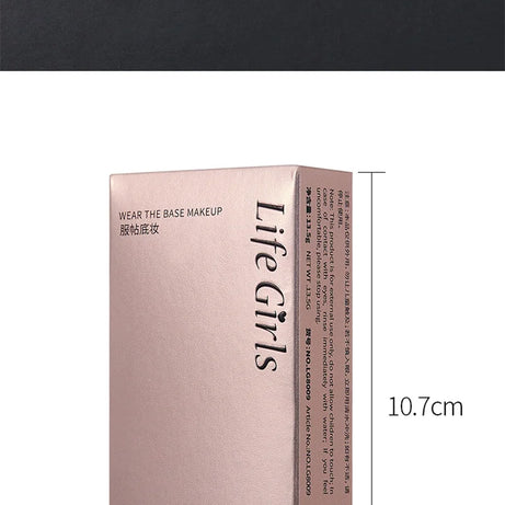 Fond de teint hydratant léger et onctueux, effet naturel, hydratant, brillant, fin et léger, applicateur double tête rotatif pour une utilisation facile, avec son propre pinceau, waterproof, application facile et facile à estomper.