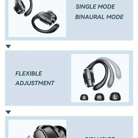 Lenovo XT80 Wireless Headphones Bluetooth 5.3 Earphones True with Mic Button Control Noise Reduction Earhooks Waterproof Headset