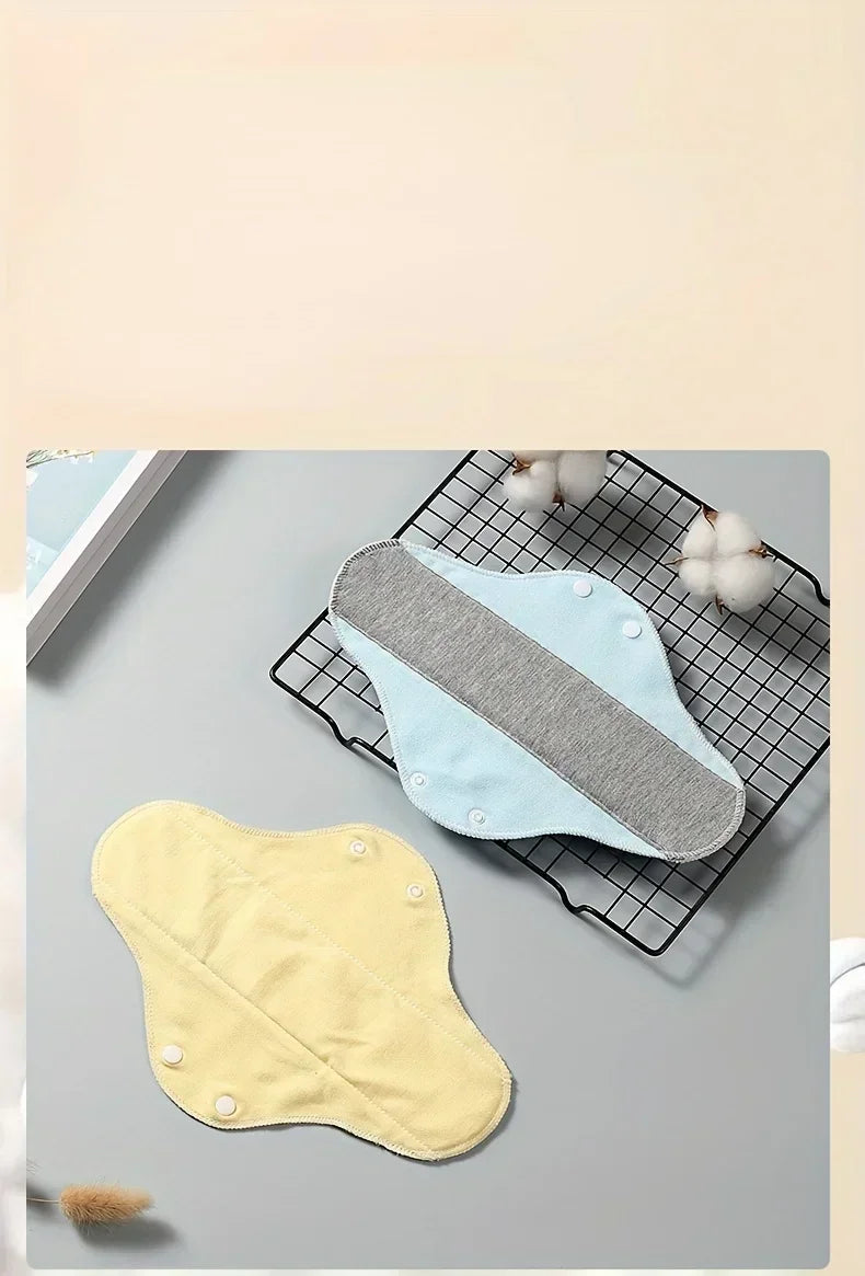 1/3/6pcs Reusable Adult Diaper Cotton Washable Panties Panty Liners Feminine Hygiene Pad Period Elderly Prevent Urine Leakage