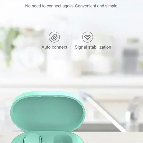Écouteurs Bluetooth TWS sans fil avec microphone et réduction de bruit, compatibles avec les smartphones (modèle A6S).
