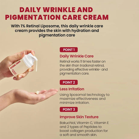 Women's Retinol Eye Cream Series Serum Lightening Dark Circles Lifting And Firming Skin Anti Aging Eye Repair Seoul 1988 Product