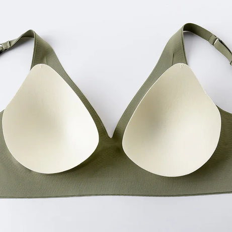 Soutien-gorge sexy sans coutures et sans armatures, soutien-gorge ajustable, sous-vêtements féminins, brassière rembourrée push-up, lingerie intime