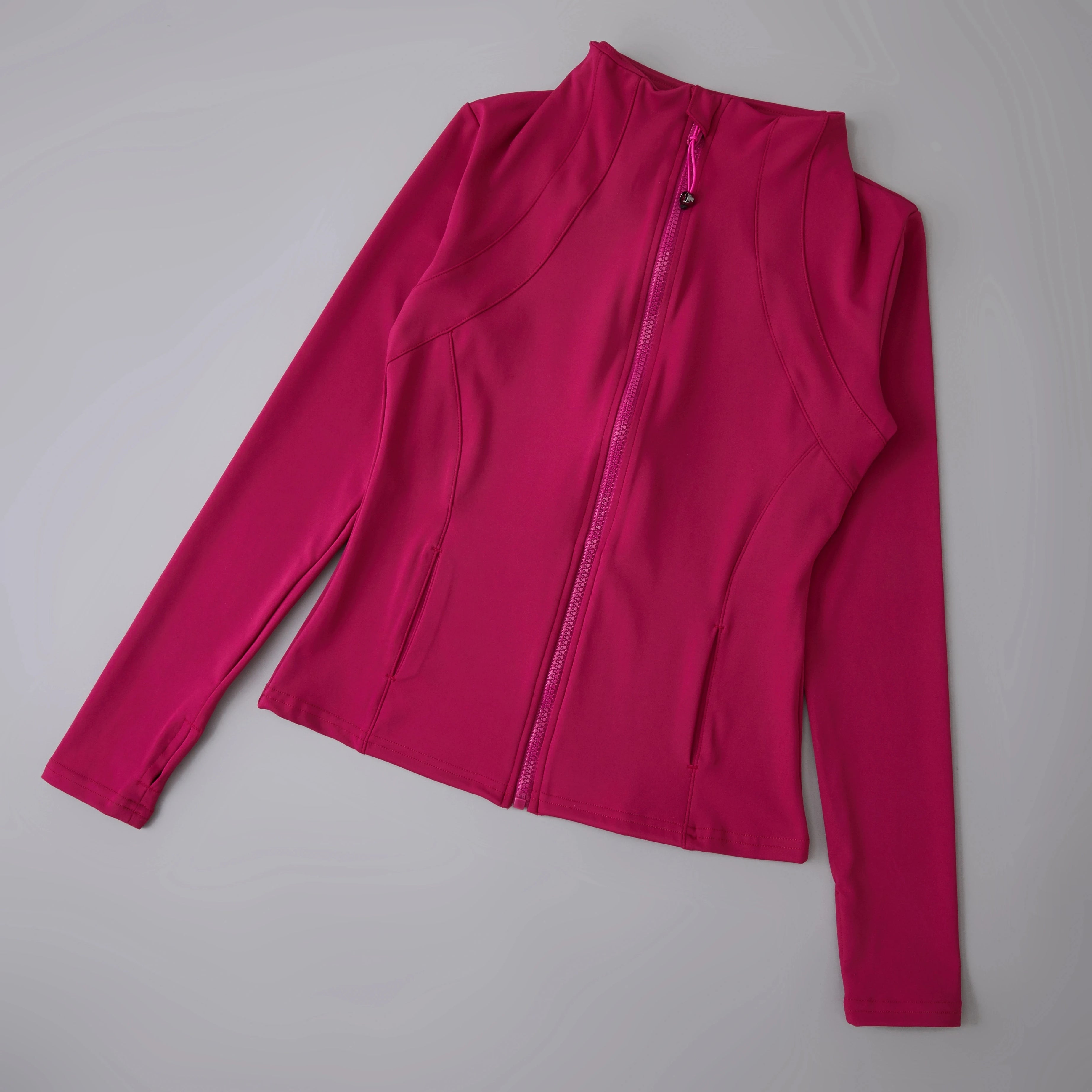 Vêtements de yoga coupe-vent, vêtements de sport pour femme, sweat-shirt à manches longues, veste de sport, haut d'entraînement pour femme, vêtements de sport