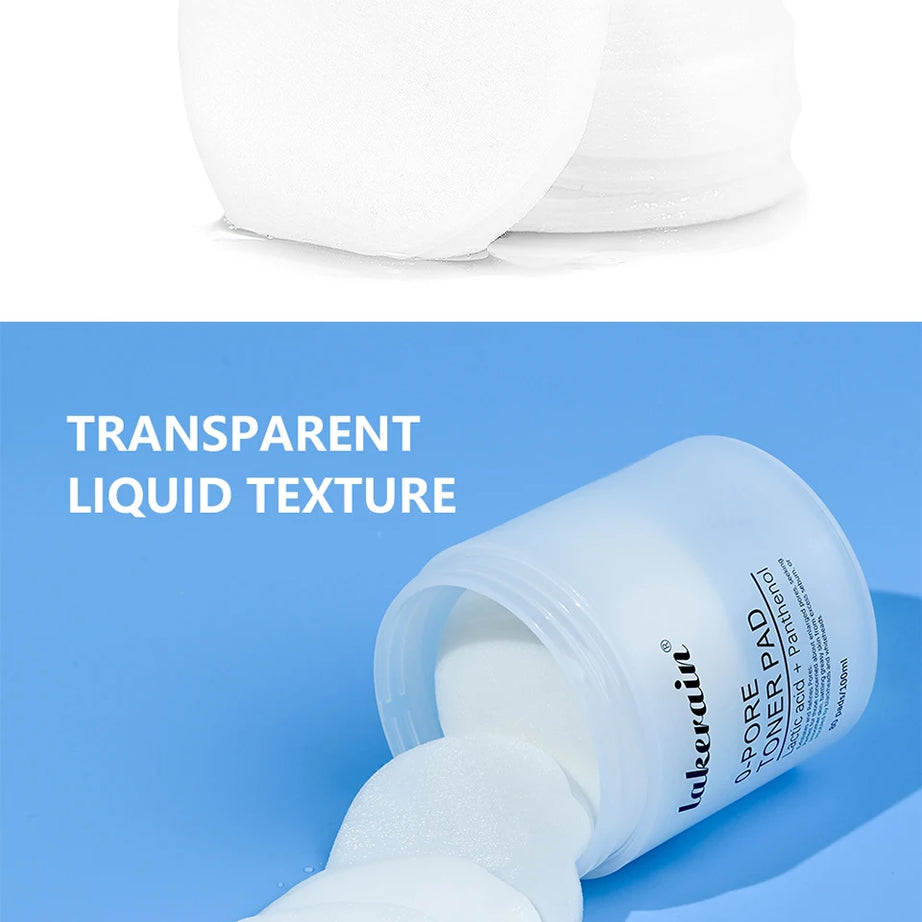 Disques toniques visage Zero Pore Pad 2.0 à double texture pour exfolier et lisser les pores. Soin coréen pour tous types de peau. 70 disques.