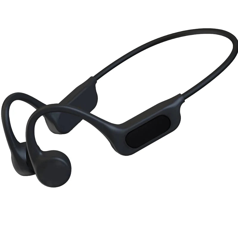 Écouteurs à conduction osseuse LonMao B33, Bluetooth 5.4, sans fil, micro HD clair pour le sport, la course à pied et la conduite.