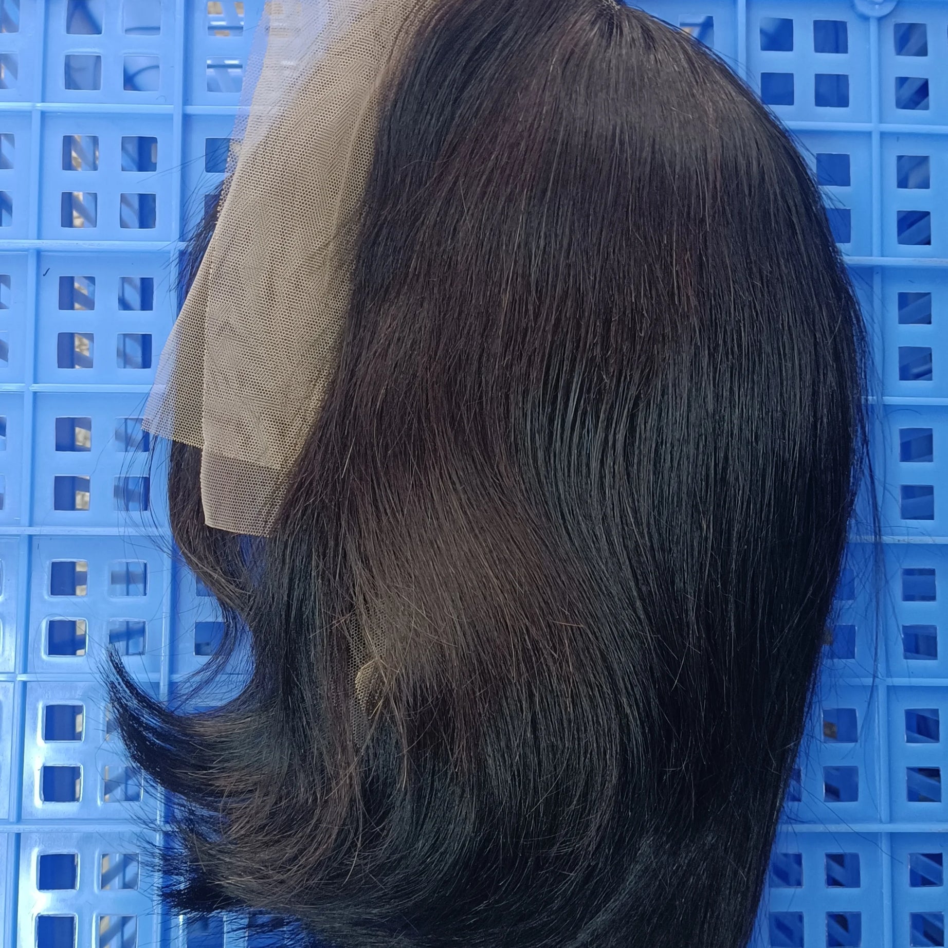 Brazilian Human Hair Bob Wigs Glueless HD Lace Front Wig No Glue Short Bone Straight Lace Frontal Wig Ready to Wear 250 Density