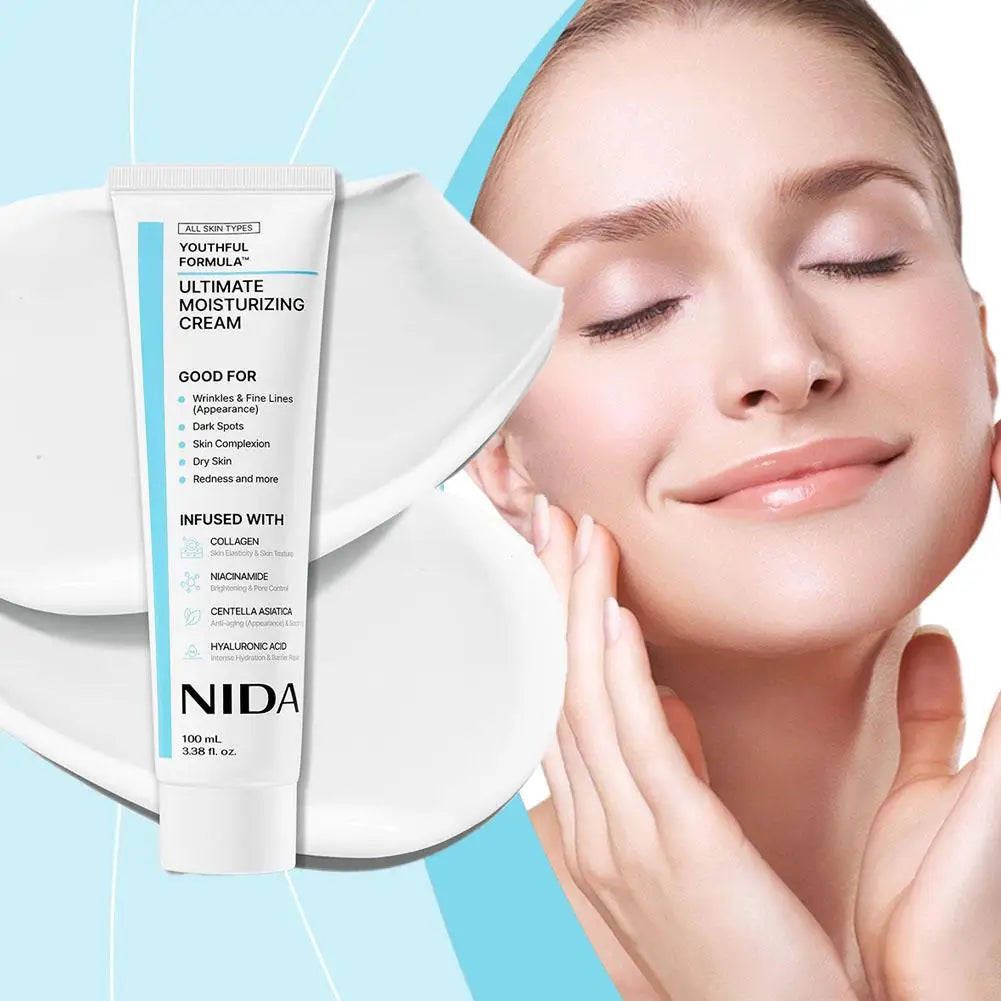 Crème hydratante ultime NIDA de Corée, anti-âge, à l'essence de propolis et au rétinol, revitalisante pour les yeux, soin hydratant intense pour la peau