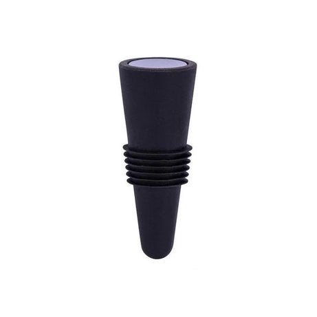 Lot de 1 bouchon en silicone pour bouteilles de vin et autres boissons, étanche, réutilisable.