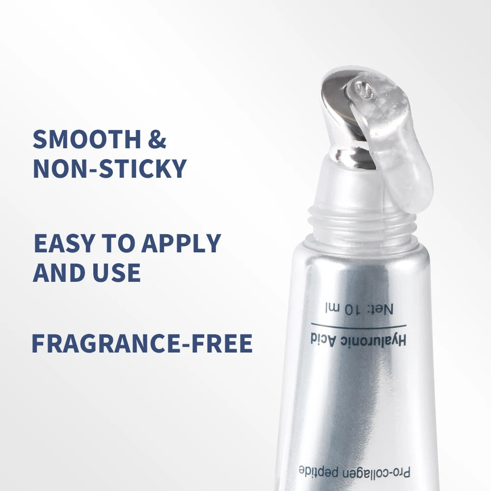 Aceite labial voluminizador instantáneo con ácido hialurónico Lakerain para reducir las líneas de expresión, esencia para el cuidado de los labios, brillo labial hidratante para mujeres.