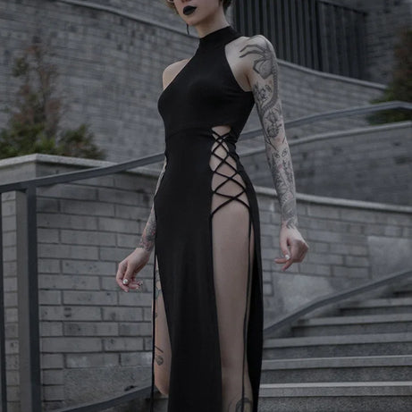 Robe courte verte élégante à manches longues pour femme, style streetwear, collection automne 2024