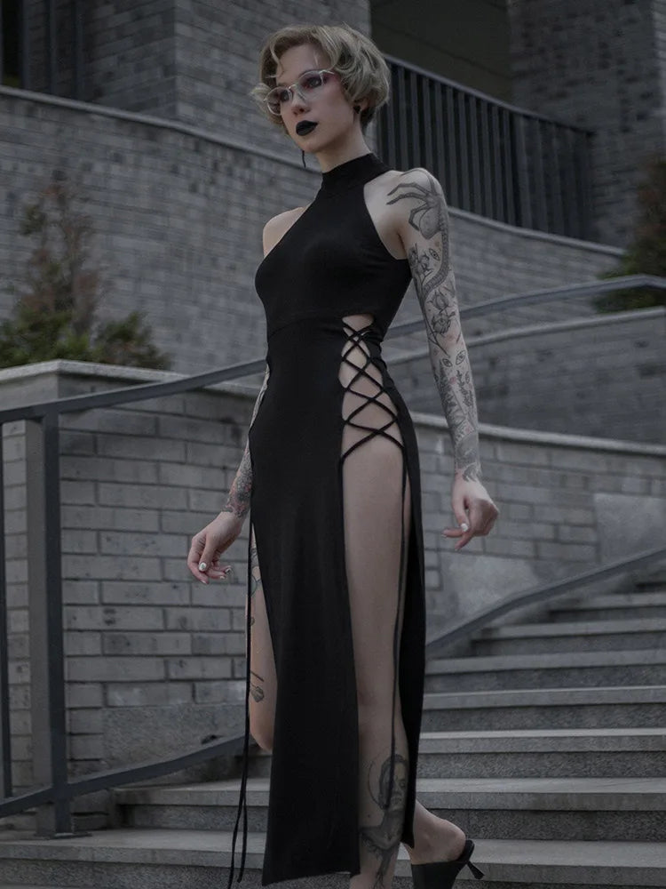 Robe courte verte élégante à manches longues pour femme, style streetwear, collection automne 2024