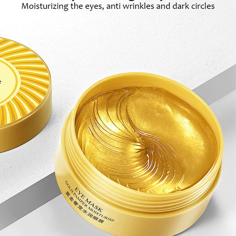 60 masques pour les yeux BIOAQUA au collagène, hydratants et raffermissants, anti-cernes, patchs de beauté pour les yeux.