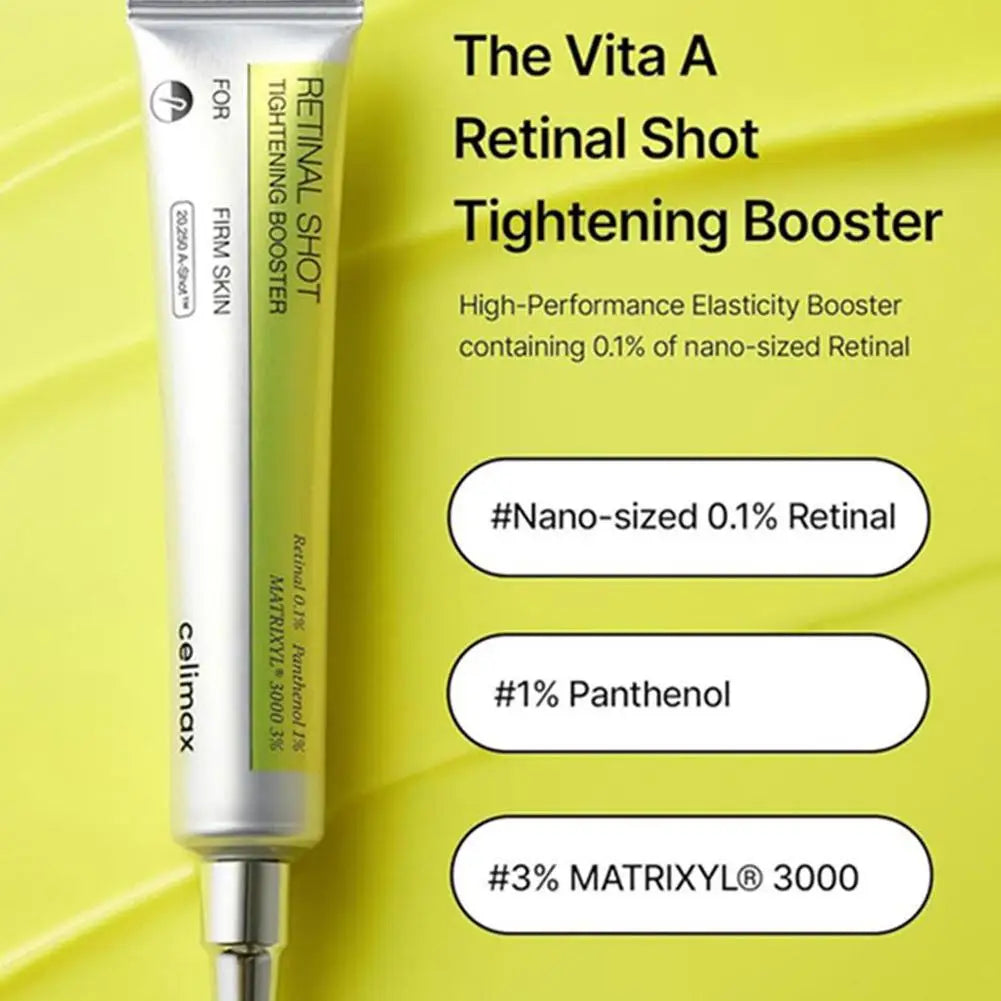 Celimax The Vita A Retinal Shot Booster Raffermissant Peau Contour des Yeux Crème 15ml Sérum Visage 30ml Coffret Soins de Beauté Coréens Original