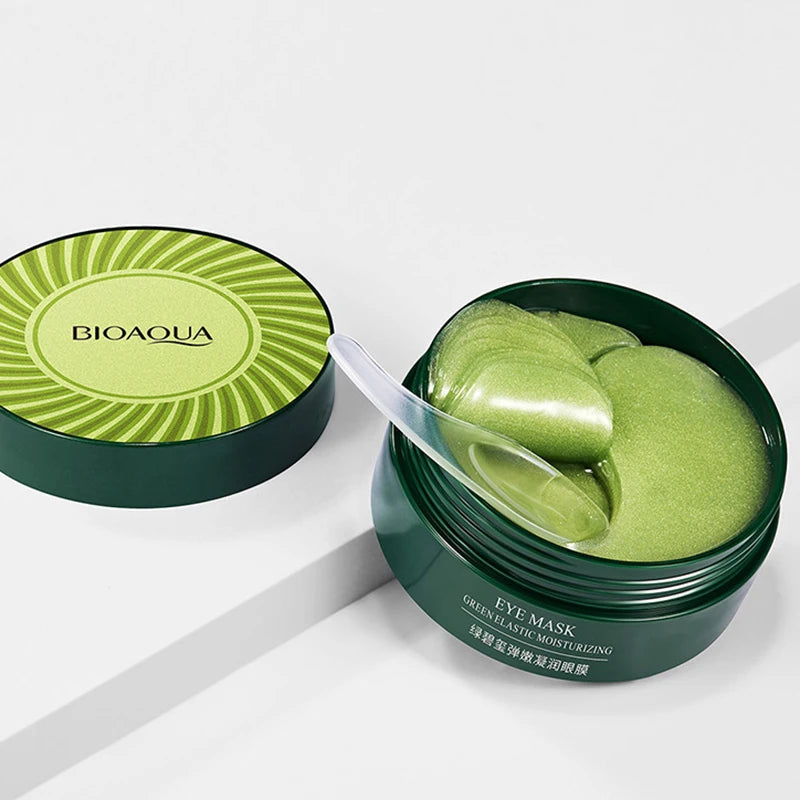 60 masques pour les yeux BIOAQUA au collagène, hydratants et raffermissants, anti-cernes, patchs de beauté pour les yeux.