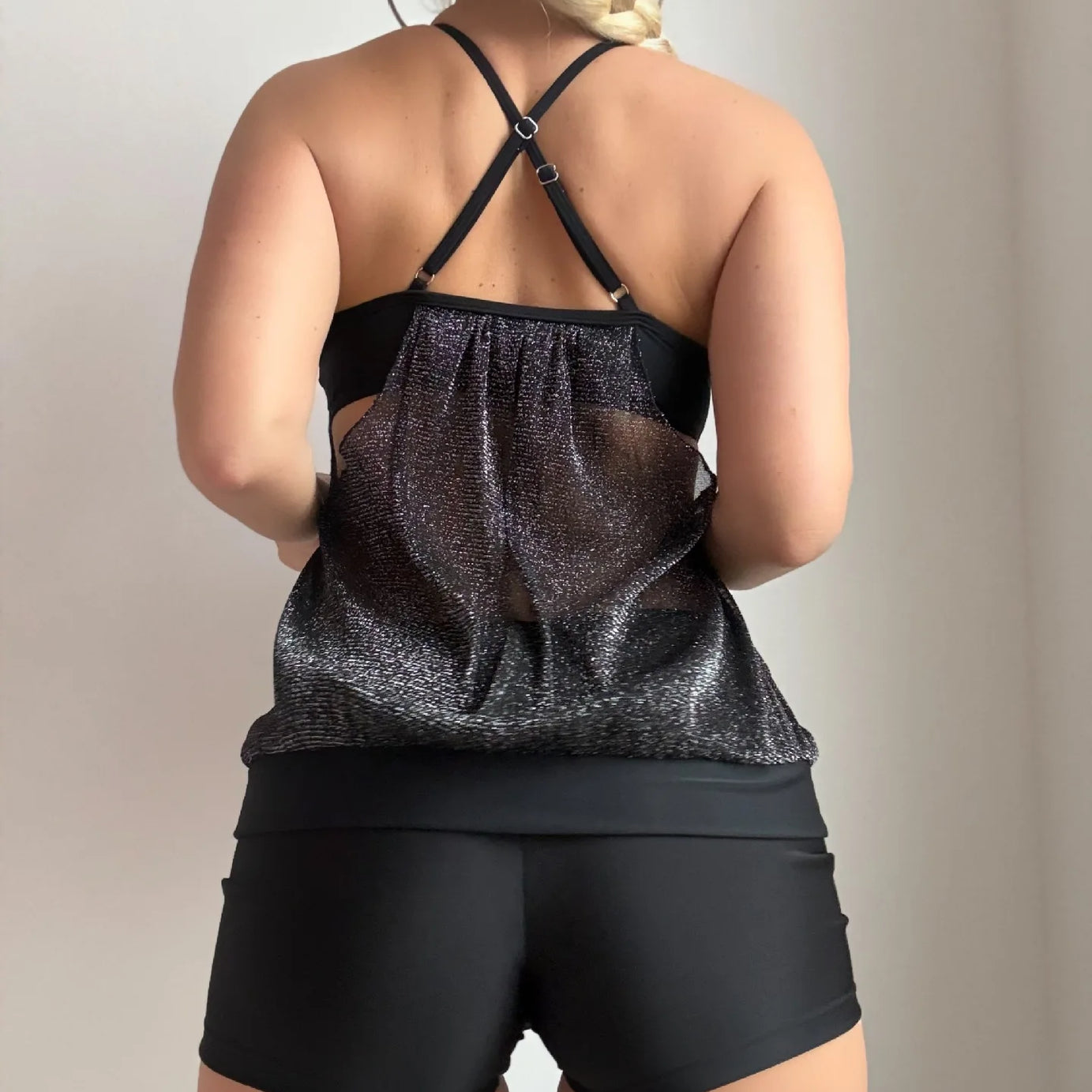 VigoBreviya 2025 Maillot de bain une pièce sexy en maille patchwork pour femme, tankini taille haute à bretelles, maillot de bain brésilien dos nu, maillot de bain de plage