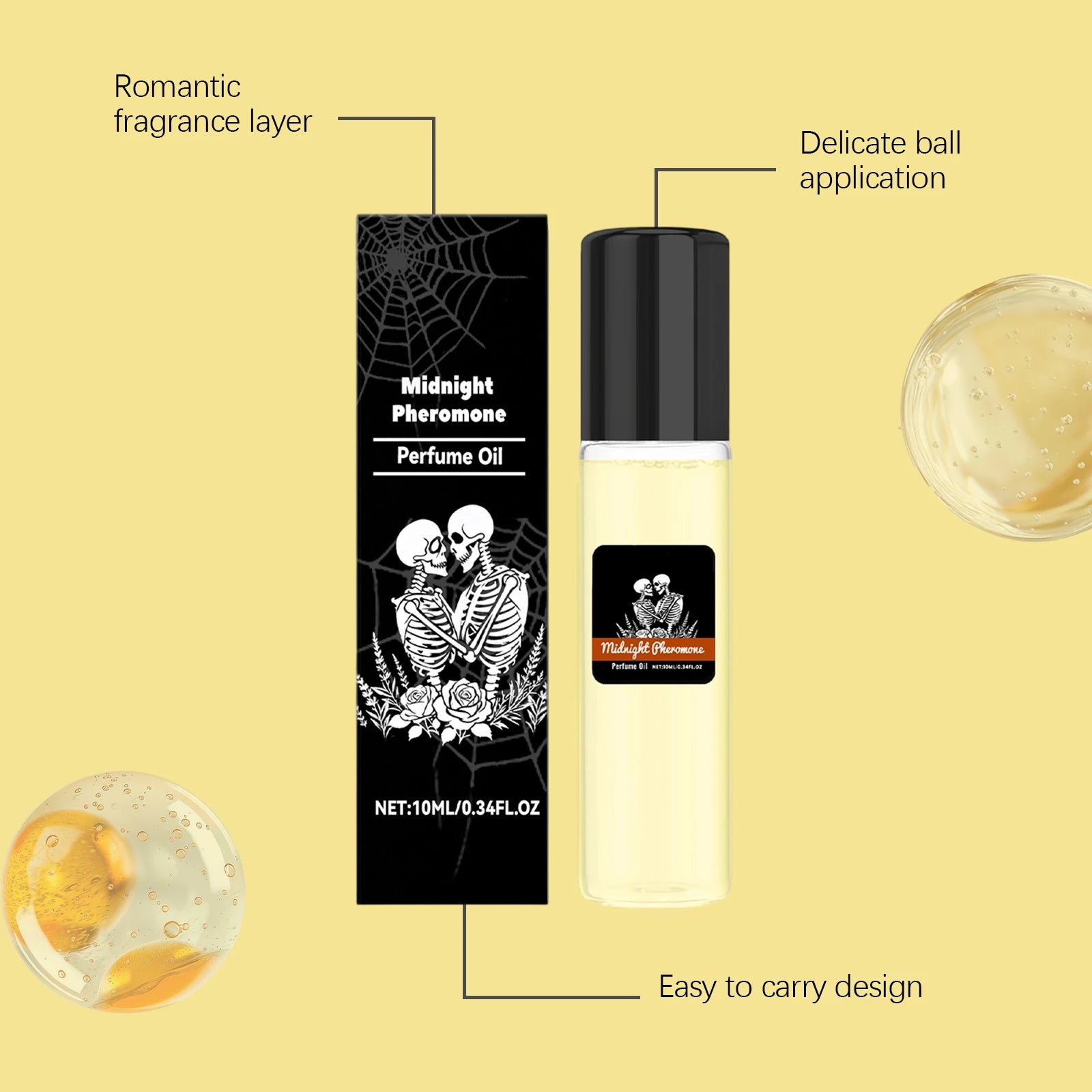 Le parfum aux phéromones pour hommes possède un charme et un attrait uniques et durables, augmentant l'attrait pour le sexe opposé.