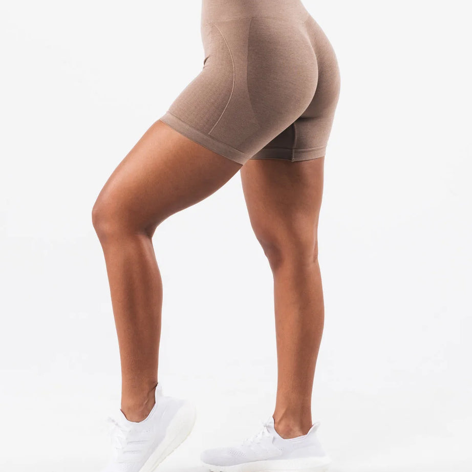 NCLAGEN Sports Shorts Woman High Waist Gym Clothes Seamless Leggings Booty Scrunch Tights Running Workout Fitness Cycling Shorts