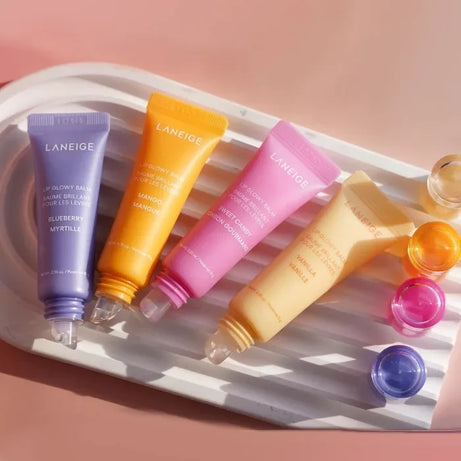 Baume à lèvres hydratant effet donut, gloss miroir, rouge à lèvres parfum fraise framboise chocolat, huile à lèvres transparente, maquillage