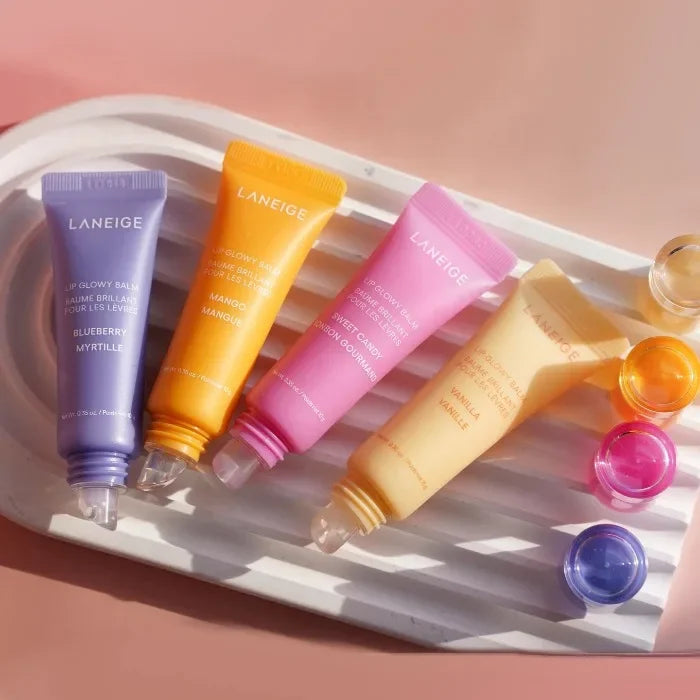 Baume à lèvres hydratant effet donut, gloss miroir, rouge à lèvres parfum fraise framboise chocolat, huile à lèvres transparente, maquillage