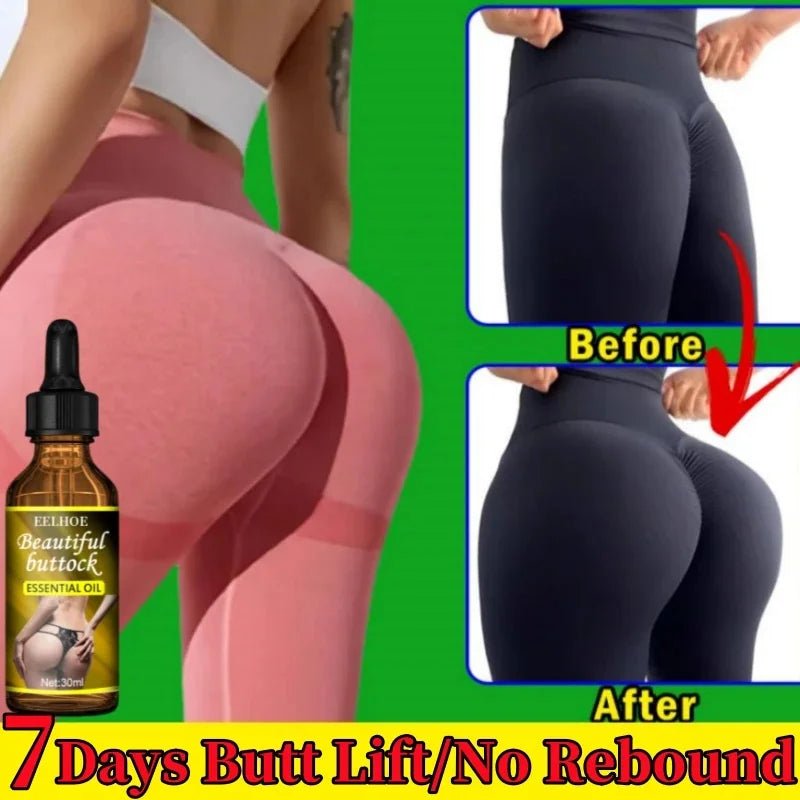 Huile essentielle pour augmenter le volume des fesses, rehausser les fesses, raffermir les hanches, repulper les seins, soins du corps sexy