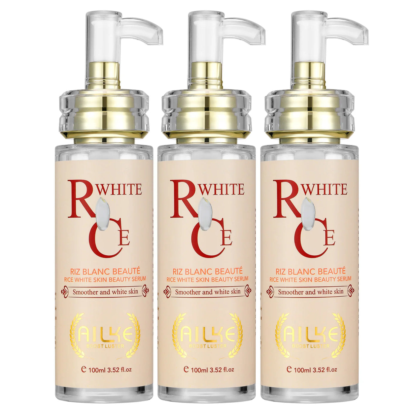 Kit de soins éclaircissants multivitaminés naturels AILKE : hydrate, unifie le teint, atténue les taches brunes et blanches, nettoie et lisse la peau.