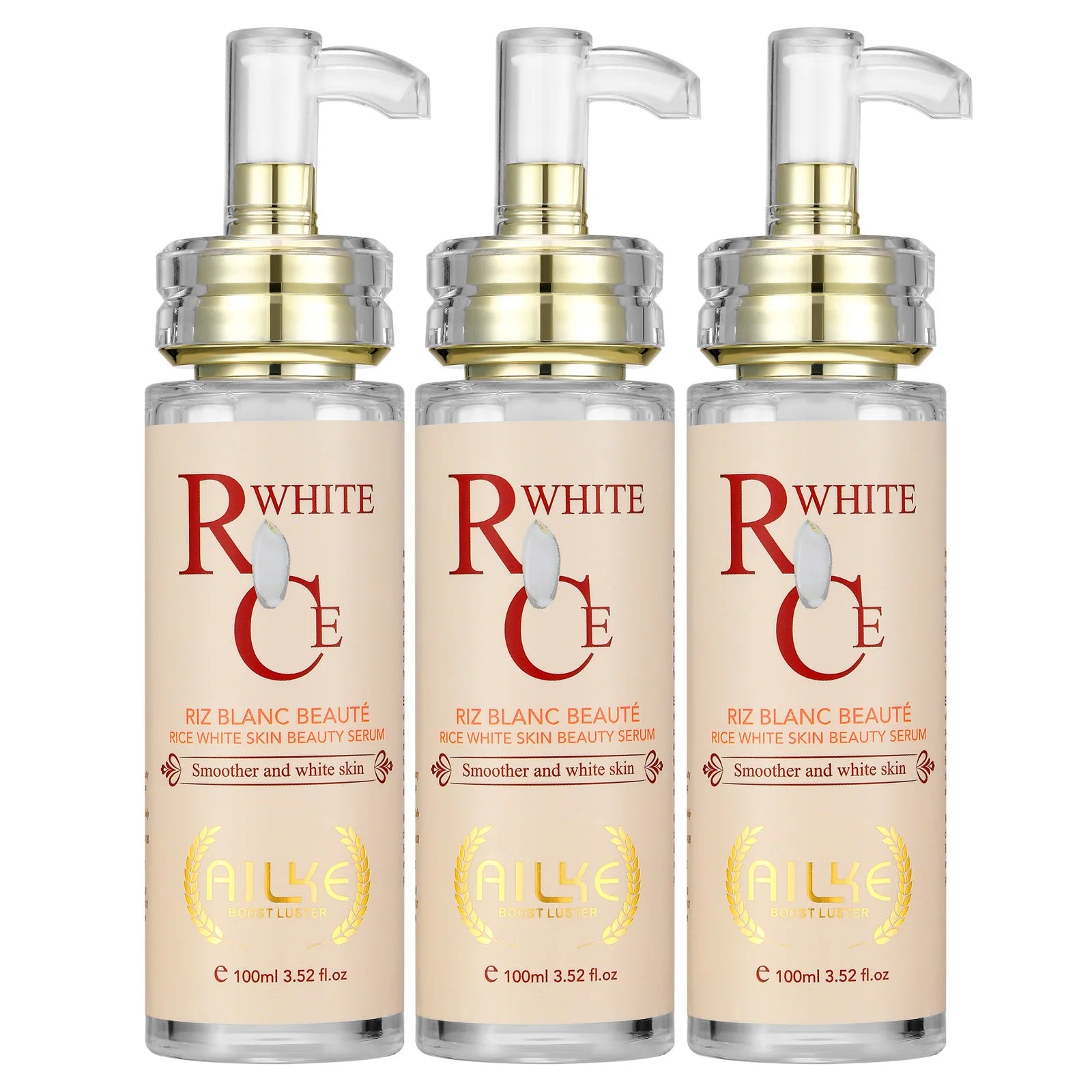 Kit de soins éclaircissants multivitaminés naturels AILKE : hydrate, unifie le teint, atténue les taches brunes et blanches, nettoie et lisse la peau.