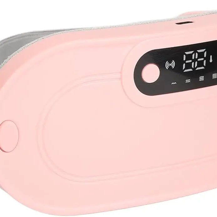 Heating Pad for Period Cramps, 5000 mAh Large Capacity, 5-10h Working Time, Portable Cordless Menstrual Heating Pad with 3Heat L