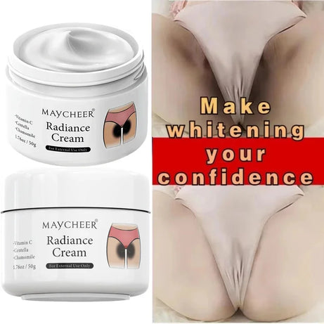 Crème éclaircissante pour parties intimes, sérum blanchissant pour aisselles, éclaircit les fesses, les genoux, l'intérieur des cuisses et les parties intimes, élimine les taches pigmentaires.