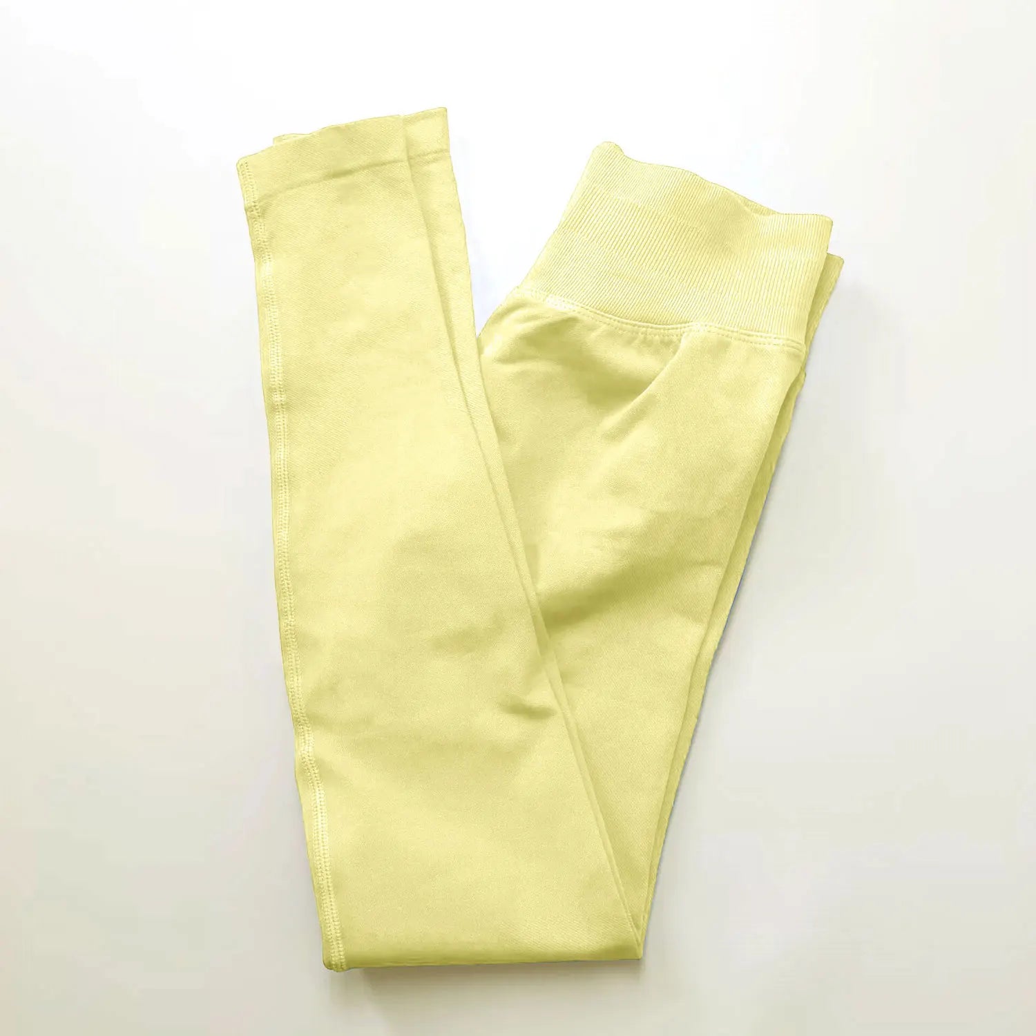 Leggings NCLAGEN Impact pour femmes, sans coutures, pantalon de sport et de yoga, bande côtelée basse, vêtements de gym et de fitness, collants froncés pour les fesses