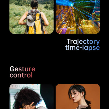 Stabilisateur à cardan 3 axes pour smartphone, pliable, portable, pour l'enregistrement vidéo, les vlogs et les appareils Android. Stabilisateur anti-tremblement PTZ pour iPhone et Android.