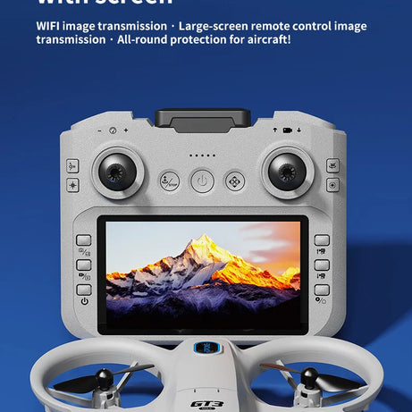 Drone GT3 MAX 2025 - 8K HD 4,3" - Télécommande - Mode sans tête - Hélicoptère - Flip 360° - Quadricoptère - Jouet - Mini drone - Cadeau pour enfant