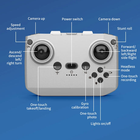 Nouveau mini drone H135 WIFI FPV Hover, caméra 4K professionnelle, lumières colorées, drone RC pliable, quadricoptère, jouet RC, cadeau