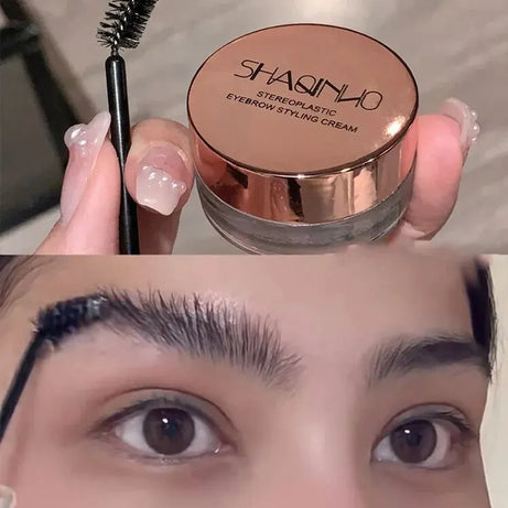 Savon à sourcils tridimensionnel, gel pour sourcils, texture gel pour un style naturel