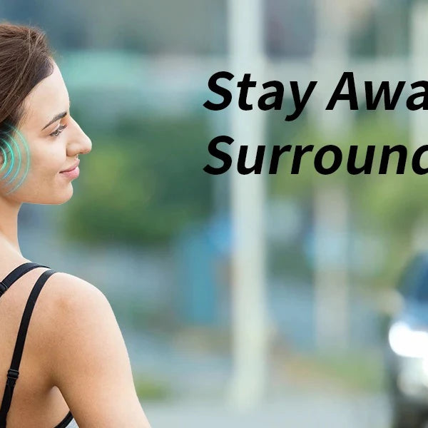 LonMao B33 Bone Conduction Earphones Bluetooth 5.4 Wireless Headphones Sports Headset HD Clear Mic for Workout Running Driving